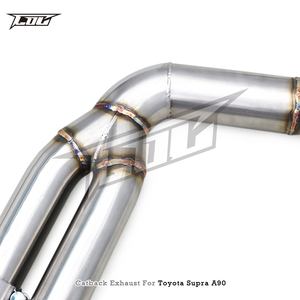 सुप्रा A90/a91 mk4/mk5 3.0t 2020-2023 स्टेनलेस स्टील निकास पाइप मफलर ओम वाल्व 1.5 मिमी मोटी - Product Image 5