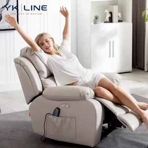 Fauteuil inclinable électrique relaxant pour cinéma maison, chaise inclinable à bascule monoplace, canapé inclinable motorisé en gros - Product Image 4
