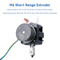 Extrudeuse pour imprimante 3d avec moteur pas à pas de 36mm M6 Short-Travel Dual Gear Upgrade Mini Extrudeuse pour CR-10 S Ender 3 V2 Series Models