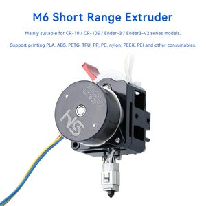 Extrudeuse pour imprimante 3d avec moteur pas à pas de 36mm M6 Short-Travel Dual Gear Upgrade Mini Extrudeuse pour CR-10 S <span class=keywords><strong>Ender</strong></span> <span class=keywords><strong>3</strong></span> <span class=keywords><strong>V2</strong></span> Series Models - Product Image 4