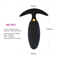 Masseur de prostate sans fil à télécommande USB, en silicone, étanche IPX7, plug anal, 10 modes de vibration, jouet sexuel CE
