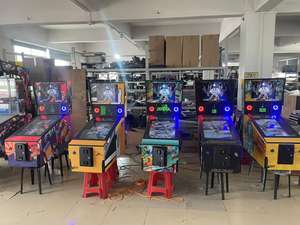 Entretenimiento familiar Máquina de <span class=keywords><strong>pinball</strong></span> 96 que funciona con monedas <span class=keywords><strong>Pinball</strong></span> virtual de 32 pulgadas 1100 Barra de juego <span class=keywords><strong>gratis</strong></span> Sala de billar Material metálico - Product Image 6