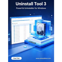 Outil d'installation et de désinstallation 3 Professional, Licence PC unique, Global, Suppression 100% propre, Suivi d'installation, Désinstallation forçée pour 11/10