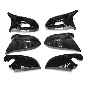 6개 세트 카본 파이버 미러 커버 M3 스타일 BMW 2 3 4 시리즈 F20 F22 F23 F30 F32 F33 F36 F87 M2 X1 교체용 미러 커버 - Product Image 2