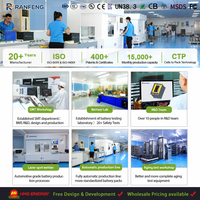Pabrik Grosir Rak Server Baterai LiFePO4 51.2V 100Ah 200Ah 400Ah 1000Ah 5kWh 10kWh 50kWh Sistem Penyimpanan Energi Surya Kit