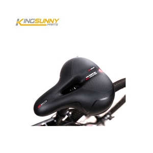 <span class=keywords><strong>Asiento</strong></span> de Bicicleta Cómodo para Mujeres y Hombres, Asientos Anchos de Repuesto, Sillín de Bicicleta Acolchado Suave con Doble Amortiguación/Resorte - Product Image 2
