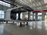 Maison-capsule portable moderne et respirante en acier, thème spatial, pour hôtels, pods dirigeables, micro-navires, villas et salons