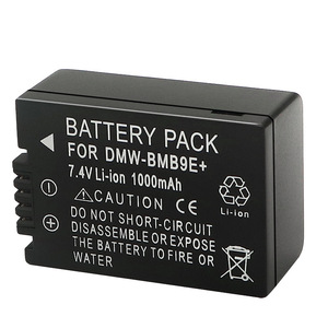 แบตเตอรี่ DMW-BMB9E 1000มิลลิแอมป์ต่อชั่วโมงสำหรับ FZ100 DMC-FZ45พานาโซนิค LUMIX DE-A84B ผ่านการรับรอง CE ROHS ความจุสูง - Product Image 1