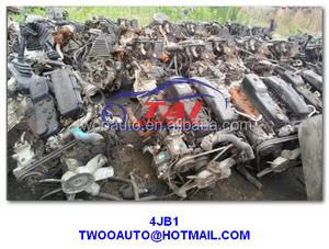 เครื่องยนต์ดีเซล 4JB1 4JB1T มือสองคุณภาพสูง สำหรับรถบรรทุก 4 สูบ พร้อมใช้งาน - Product Image 5