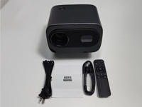 Projecteur portable A10 4K Android 11 Dual Wifi 4K Full HD Projecteur Home Cinéma mini projecteur 200 ANSI lumen