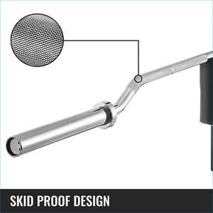 מוט סקוואט בטיחותי פופולרי ביותר בשנת <span class=keywords><strong>2026</strong></span>, מוט משקולות פלדה לאירובי, מוט משקולות לחדר כושר/מועדון כושר - Product Image 5