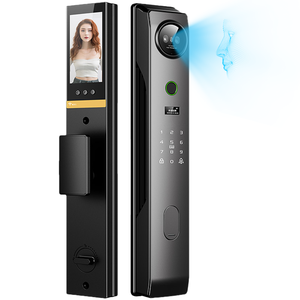 2025 Smartes Türschloss Tuya WiFi Smart Fingerabdruck Heim Digital Tresor Tür mit Kamera Schloss - Product Image 1