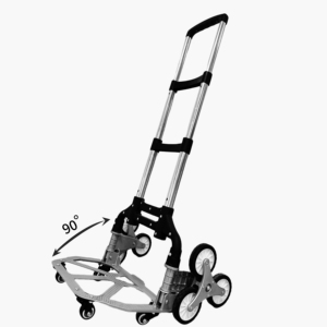 Lichtgewicht opvouwbare boodschappenkar/wagentje, aanpasbaar, trapbeklimmend handkarretje voor industrieel gebruik, OEM-ondersteuning - Product Image 4