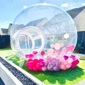 5m long Igloo Dome Tent Luxurious Inflatable Bubble Tent Lodge Party Rental bubble balloon house
