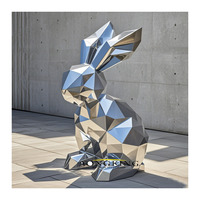 Styles personnalisables extérieur en acier inoxydable brillant dauphin miroir piscine Sculpture parc communauté carré décoration métal Animal