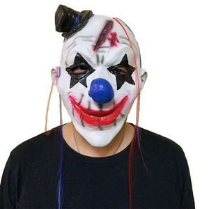 Máscaras de Payaso Asesino de Plástico para Halloween, Decoración para Películas y Fiestas con Temática Profesional - Product Image 4