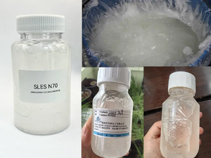 Sodium Lauryl Ether Sulfate 70% Raw Material <strong>Detergent</strong> For Daily Chemicals 170kg/ Drum - Product Image 5