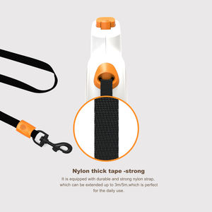 Cinta de nailon reflectante de alta resistencia personalizada correa retráctil para perros grandes, medianos y pequeños - Product Image 5