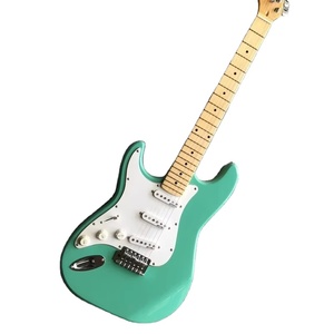 Weifang Rebon 6 corde Seafoam colore <span class=keywords><strong>verde</strong></span> mano sinistra St chitarra elettrica - Product Image 1