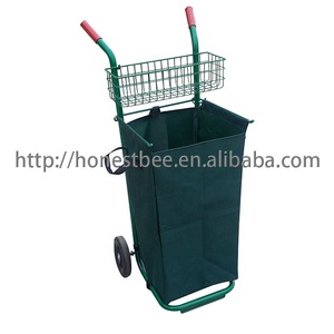 Sacs à outils de jardinage roulants, 50 pièces, chariot à main, <span class=keywords><strong>pelouse</strong></span>, cour, emballage de déchets des roues de voiture, sacs de jardinage lourds - Product Image 3