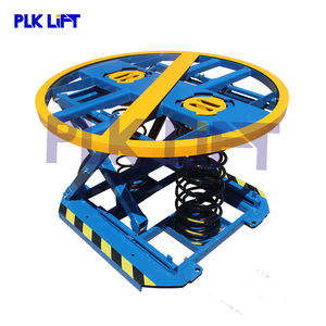 Lichtgewicht 2000Kg Veerbelaste Palletpositioner Veerbediende Pallet Carrouselheftafel - Product Image 4