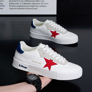 Sneakers Retrò Popolari da Uomo con Suola Spessa Silver <span class=keywords><strong>Star</strong></span>, Scarpe Casual per Uso Quotidiano - Product Image 5