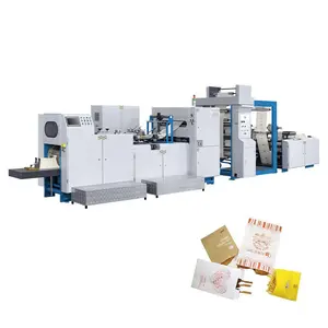 [JT-HY330] V Bottom Kraft Small Paper Bag Making Machine And Vegetable Paper Bag Protection Making Machine