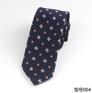 Cravate en soie tissée jacquard classique personnalisée pour homme, faite à la main, avec boîte - Product Image 5