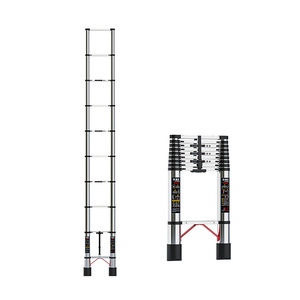 Thang Đa Năng Bằng Thép Không Gỉ Thang Co Rút Bậc Thang Đơn Có Thể Gập Lại - Product Image 5