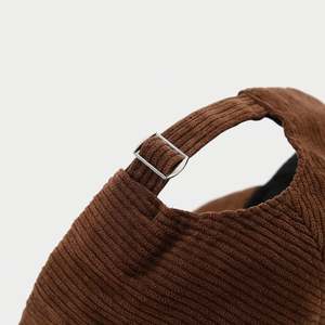 Gorra de béisbol coreana de pana con letras bordadas para hombre y mujer, nueva colección - Product Image 6