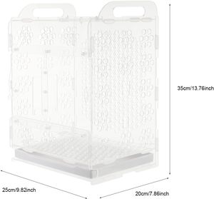 <span class=keywords><strong>Cage</strong></span> à oiseaux en acrylique transparent suspendu <span class=keywords><strong>Cage</strong></span> à oiseaux maison <span class=keywords><strong>Cage</strong></span> de bain d'oiseaux pour perroquets ara inséparables accessoires d'oiseaux - Product Image 5