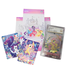 Cartes à collectionner en papier Tour <span class=keywords><strong>Polly</strong></span> Baby My Little Ponys Go Game Emballage cadeau Vente en gros Original - Product Image 1