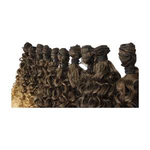 Peluca de trama de pelo esponjoso hinchable clásico, pelo sintético, pelucas sintéticas de pelo de fibra resistente al calor Natural - Product Image 6