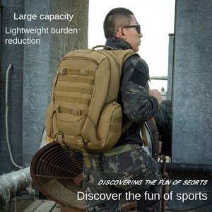 Sac à dos tactique AYPPRO 45L, imperméable 900D, sac d'assaut 3 jours avec port d'hydratation, faible MOQ, logo personnalisé, sac à dos utilitaire d'extérieur - Product Image 2