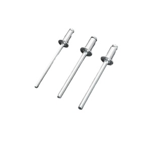 Fabricant de rivets aveugles Fournisseur de rivets aveugles en aluminium à tête bombée de type ouvert colorés et argentés - Product Image 2