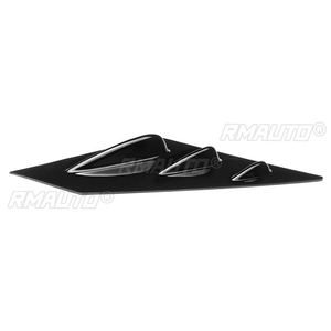 Carbon Fiber Look a Pair Car Front <b>Window</b> Louver Side <b>Vent</b> for Subaru WRX STI 2015 2016 2017 2018 <b>Window</b> Louver Scoop Cover <b>Vent</b> - Product Image 5