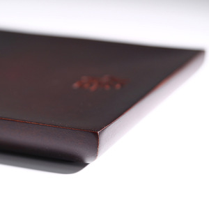 Plateau à thé en bambou rectangulaire, durable, pour le bureau et les études - Product Image 3
