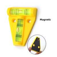 Niveau à bulle de type T de haute précision, mini-niveau à bulle, instrument d'équilibrage avec angle d'émission réglable