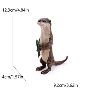 Nouveauté transfrontalière : Figurines d'animaux marins à assembler : Phoque, Loutre, Pieuvre, Salamandre, Seiche, Anémone, Jouet escargot vivant - Product Image 3