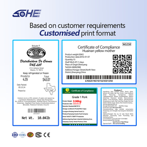 완전 방수 30KG 30*40cm 플러그 인 버전 육류 전용 라벨 인쇄 스마트 스크린 소프트웨어 편집 계량 기계 - Product Image 4