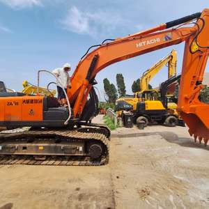 Moteur d'origine de haute qualité pas cher utilisé Hitachi ZX210 21 tonnes excavatrice d'occasion grande pelle d'occasion - Product Image 4
