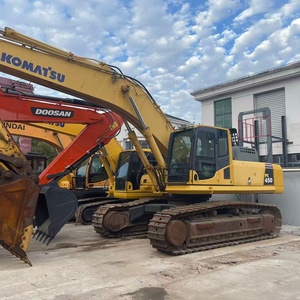 Excavatrice Komatsu PC450 Jaune d'occasion, équipement de construction lourd - Product Image 4