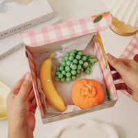 Op maat gemaakte groothandel geurkaarsen in de vorm van fruit, handgemaakt, geurkaarsen als bruiloft souvenir, geurgeschenk