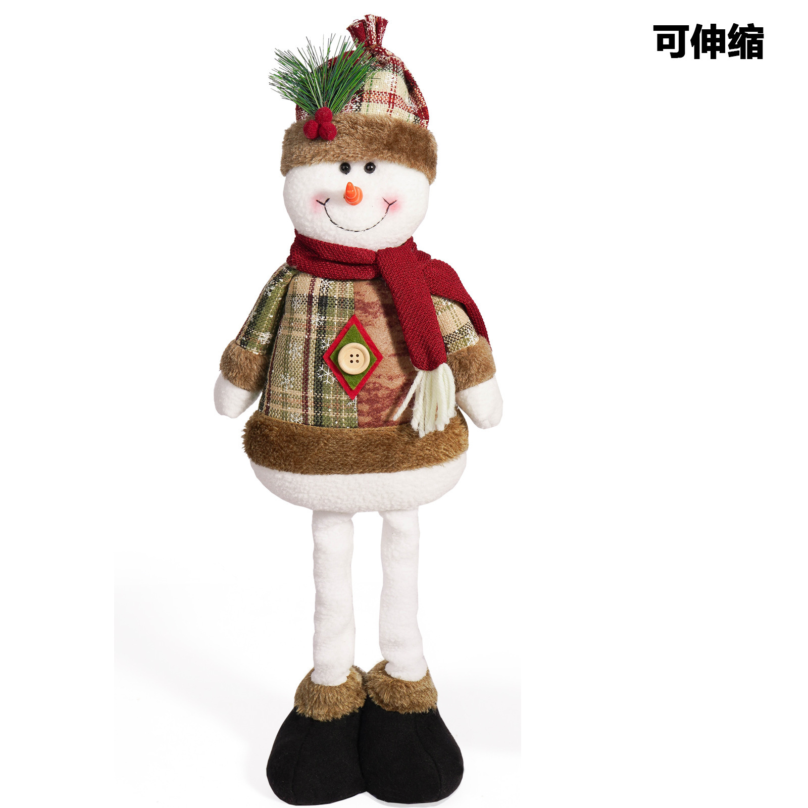 Bonhomme de neige télescopique simple