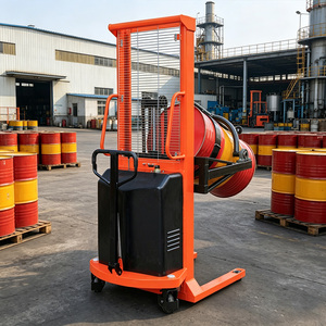 Apilador de Alta Precisión con Seguridad Inherente <span class=keywords><strong>DA300</strong></span>, Rotador Neumático para Tambores de Aceite con Elevador Hidráulico Accionado por Aire - Product Image 2