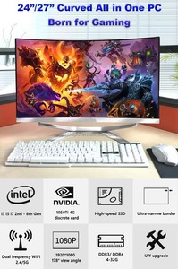 2024 Mới Nhất Tất Cả Trong Một PC 23.8 Inch Máy Tính Để Bàn Máy Tính 2-11 Gen Core I5/I7 SSD Tùy Chọn FHD Màn Hình - Product Image 2
