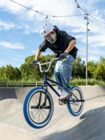 Vélo de montagne BMX Freestyle en carbone avec freins à disque hydrauliques, 24 vitesses, roues en alliage d'aluminium pour la course, 22 pouces