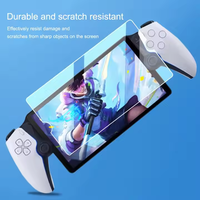 Anti-Fingerabdruck-Spiele konsole Gehärtetes Glas für Sony PS5 PlayStation Portal Displays chutz folie Anti Scratch