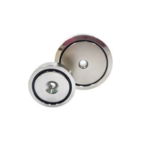 Strong Magnetic 36mm Neodymium Pot Magnet N52 N35 N42 Nickel Coating Neodymium Countersunk Magnet with M3 M4 M6 Screw