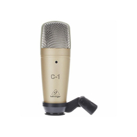 Microphone Behringer C-1, système de sonorisation PA, microphone à condensateur à diaphragme moyen, scène, spectacle en direct et enregistrement en studio, équipement musical